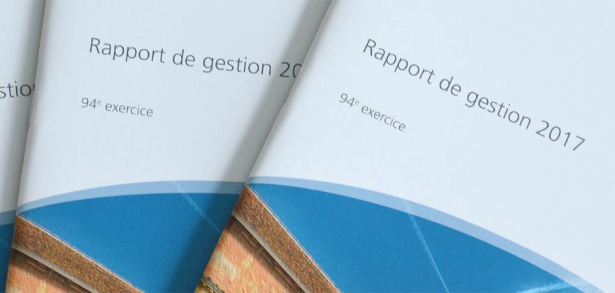 Le rapport de gestion 2017 est désormais disponible 
