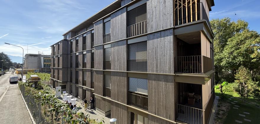 Nouvelle inauguration à Grand-Vigne, Prilly